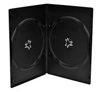 Prodye - Economy Scatole per 2 DVD 's, 7 mm, Nero, 100 pezzi