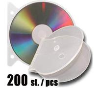 Prodye Shell-Box per 1 CD/Dvd Transparente - 200 Pezzi