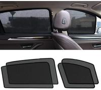 PROEI Finestrini Laterali Parasole per Audi A1 A3 A4 A6 A8 Q2 Q3 Q5 Q7, Anti-Zanzara Antipolvere Finestrini Laterali Parabrezza Tendine Visiera Accessories,4 Sides