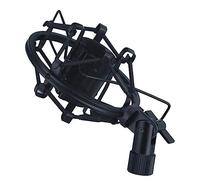 Proel APM215 - Supporto Ragno Professionale Antivibrazioni per microfono a condensatore (0 min - max: 22-24 mm), Nero (APM215)