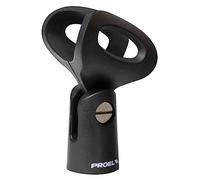 PROEL APM35B - Supporto in ABS, grande, per reggere il microfono, con avvito per asta microfonica, Nero