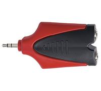 Proel AT148PRO Adattatore spina 3,5 mm stereo a 2 x presa 6,3 mm stereo