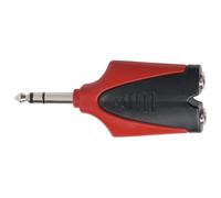 PROEL AT170PRO adattatore jack stereo 6,3mm maschio + 2 jack stereo 6,3mm femmin