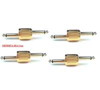 PROEL AT265G SET di 4 JACK Adattatore prof. connettore PEDALI EFFETTI CHITARRA