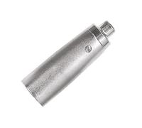 Proel AT500 Adattatore professionale metallo Cannon XLR 3P Maschio a RCA Femmina