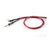 Proel BRV120LU6TR Cavo audio Jack mono 6.3 a Jack m 6.3mm angolo 6m Trasp. Rosso