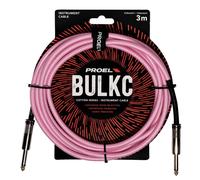 Proel BULK100CLU3PK Cavo telato jack Mono 6.3 a jack Mono 6.3 mm da 3mt Rosa