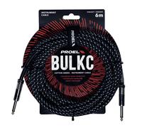 Proel BULK100CLU6LB Cavo jack Mono 6.3 a jack Mono 6.3 mm da 6mt Nero/Azzurro