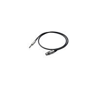 Proel BULK200LU10 Cavo audio con Jack Mono 6.3 mm a Cannon XLR 3F Femmina 10mt