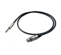 Proel BULK200LU6 Cavo sbilanciato con jack Mono 6.3mm a Cannon XLR 3P F 6mt