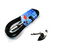 Proel BULK220LU5 Cavo jack Mono 6.3 mm a spina volante Cannon XLR 3P Maschio 5mt
