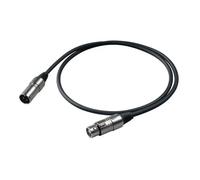 PROEL BULK250LU10 cavo audio xlr (cannon) maschio 3p e xlr (cannon) femm 3p 10Mt