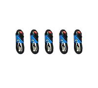 Proel BULK250LU20 Set da 5 Cavi Cannon XLR 3P M a Cannon XLR 3P F 20mt
