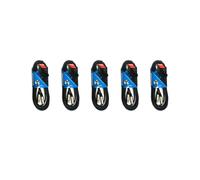 Proel BULK250LU20 Set da 5 Cavi Cannon XLR 3P M a Cannon XLR 3P F 20mt