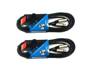 PROEL BULK250LU5 coppia cavi audio professionali bilanciati xlr maschio xlr