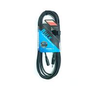 PROEL BULK515LU5 - Cavo bilanciato audio prolunga con connettori mini jack maschio dritto stereo 3.5mm a presa femmina stereo 3.5mm da 5mt, Nero