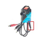 Proel BULK540LU18 Cavo audio nodo Y Jack Stereo 3.5mm a 2 x spina RCA, 1.8mt