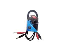 Proel BULK555LU3 Cavo audio connessioni 2 x Jack Mono 6.3mm a 2 x RCA, 3mt.