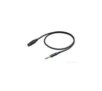 Proel CHL210LU5 Cavo Professionale Bilanciato Jack Stereo 6.3 a Cannon XLR F 5mt