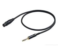Proel CHL210LU5 Cavo Professionale Bilanciato Jack Stereo 6.3 a Cannon XLR F 5mt