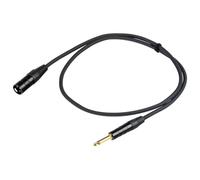 Proel CHL220LU6 Cavo audio con connettori Jack Mono 6.3 a Cannon XLR 3P M, 6mt