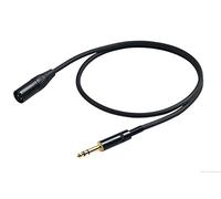 Proel Cavo audio bilanciato CHL230LU10 Jack stereo 6,3 mm a XLR 3P Maschio 10 m