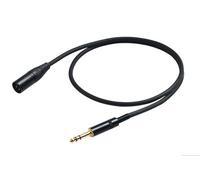 Proel CHL230LU2 Cavo Jack Stereo 6.3 a Cannon XLR Maschio 3P 2mt
