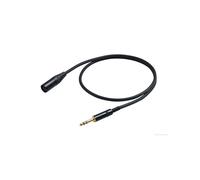 Proel Cavo professionale bilanciato CHL230LU3 Jack stereo 6,3 mm > XLR 3P maschio – 3 m – 2 cavi