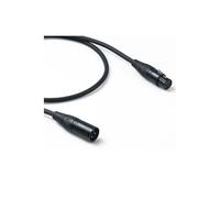 Proel CHL250LU2 - Cavo audio professionale bilanciato con connettori Cannon XLR 3P Maschio a Cannon XLR 3F Femmina da 2mt, Nero