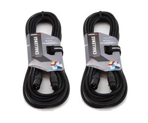 PROEL CHL250LU3 coppia cavi microfonici XLR cannon maschio femmina 3MT 2 UNITà