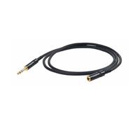 Proel Prolunga cuffie CHLP190LU3 Cavo audio di estensione Jack stereo Ø 6,3