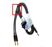 Proel Cavo a Y CHLP210LU3 Jack stereo 6,3 mm a 2 jack mono 6,3 mm 3 m