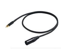 Proel CHLP260LU5 Cavo Audio XLR Maschio - Rca Pin Maschio 5 Metri Casse Mixer