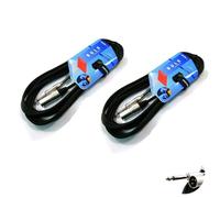 Set 2 Cavi Proel BULK220LU10 Cavo jack Mono 6.3 mm a spina Cannon XLR 3P M 10mt.