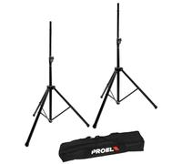 PROEL Coppia di supporti in alluminio per casse acustiche FRE300BK