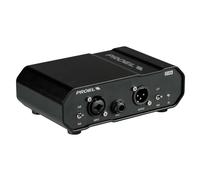 Proel D10A Direct Injection Box attiva, amplificatore a basso rumore, Nero
