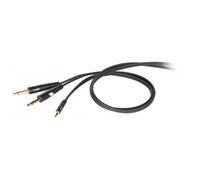 Proel DHG545LU5 Cavo professionale jack 3.5 Stereo a 2 x jack 6.3 Mono 5 mt