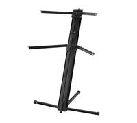 Proel Stand per tastiere DHKS10BK – Supporto professionale colonna doppio per 2 tastiere con borsa