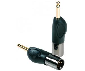 PROEL DHMA300 ADATTATORE DA XLR MASCHIO A JACK MONO 6.3MM 1/4"
