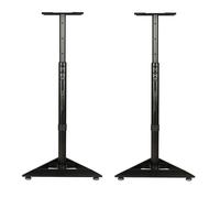 Proel DHSMSA Coppia Supporto Pro versatile 3-in-1 per studio monitor, Nero