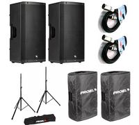 PROEL DIVA12A Casse attive 12" 1000 watt picco DJ, live + cover stativi e cavi