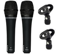 PROEL DM226 coppia microfoni gelato cardioide + supporti asta x canto voce