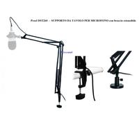 Proel DST260 Supporto Asta professionale con braccio estensibile per microfono