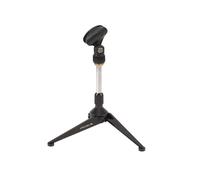 Proel Supporto microfono da tavolo DST60TL – Base in metallo, Nero opaco