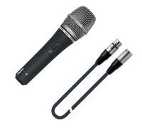 PROEL/EIKON DM220-XLR microfono dinamico cardioide on/off e cavo xlr-xlr 3 metri