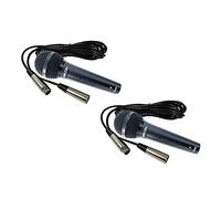 Proel EIKON DM800 Coppia Microfoni Gelato con switch on/off x live canto karaoke