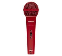 Proel EIKON DM800RD Microfono Dinamico x Canto Voce, Rosso + Cavo Cannon XLR M/F