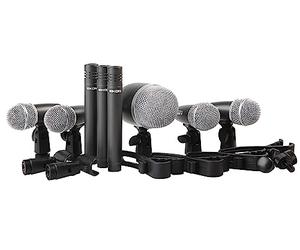 PROEL EIKON DMH8XL - Set di 8 microfoni per Batteria (Drum Set) (DMH8XL)