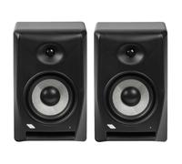 PROEL EIKON EK8NF - Coppia Monitor Audio da Studio Professionale bi-amplificato in Classe AB da 45+75 W, Nero