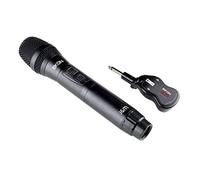 PROEL EIKON EKJ&M - Sistema microfonico palmare wireless UHF controllato al quarzo, Nero
